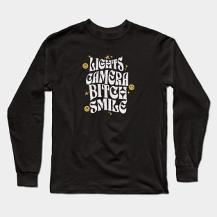 Lights, Camera, Smile! Long Sleeve T-Shirt